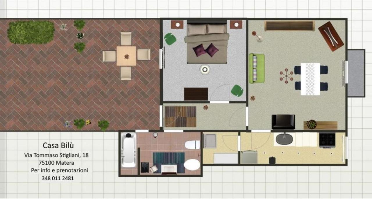 Casa Bilu' Villa Matera Dış mekan fotoğraf